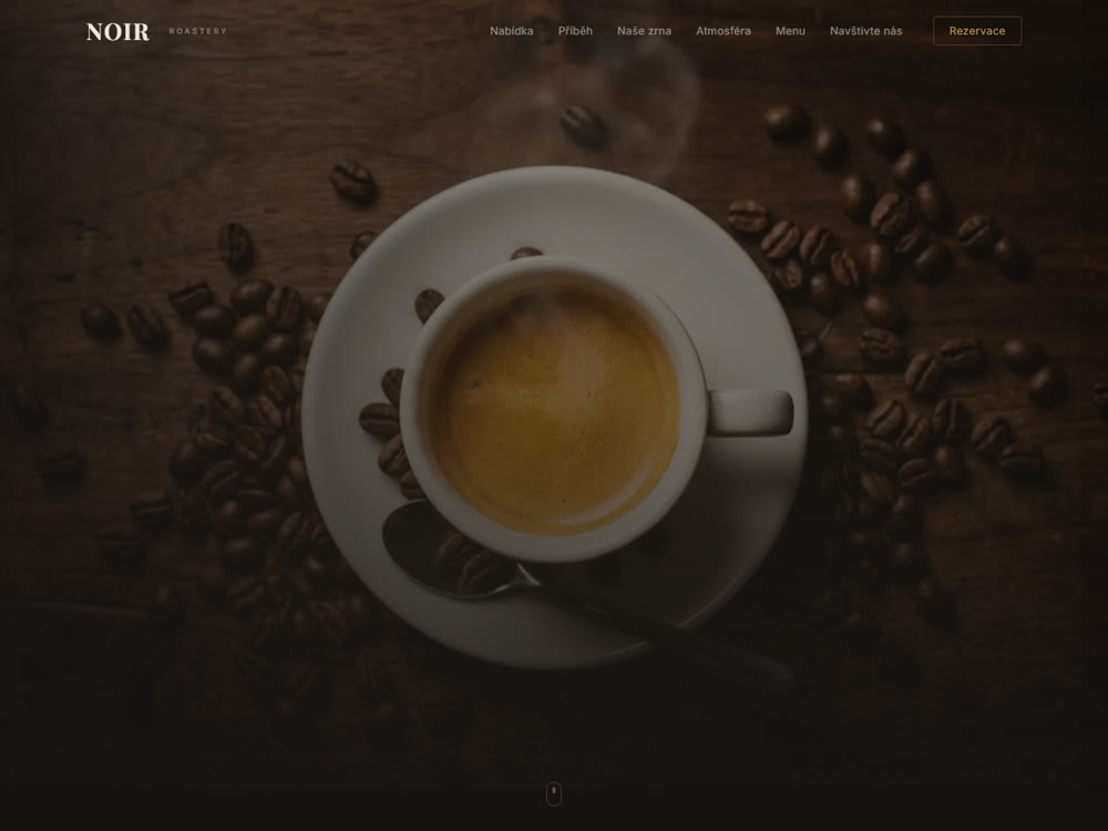 Noir Roastery coffee website